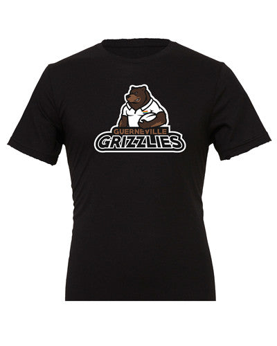 Guerneville Grizzlies Portrait Rugby Shirt - color Black - Rugby Ethos