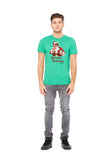 Holiday Rugby Shirt - color Kelly Green - with model - Rugby Ethos