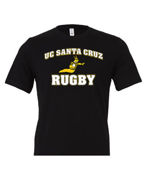 UC Santa Cruz Slugs Rugby Shirt - color black - Rugby Ethos
