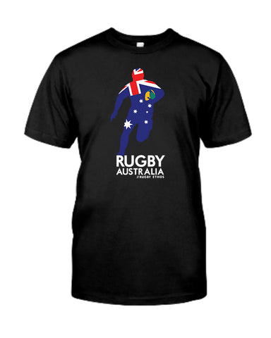 Australia Rugby Tee - Black