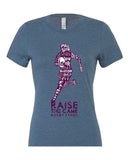 Ladies First! Women's Rugby tshirt - Dark Heather color - Rugby Ethos