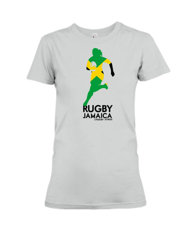 Rugby Jamaica  Women's Runner Solid Tee