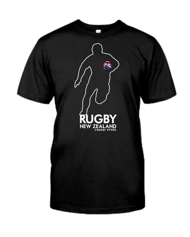 New Zealand Rugby Tee - Black