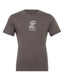 Rugby Ethos Center Logo Rugby Shirt - color Graphite -Rugby Ethos