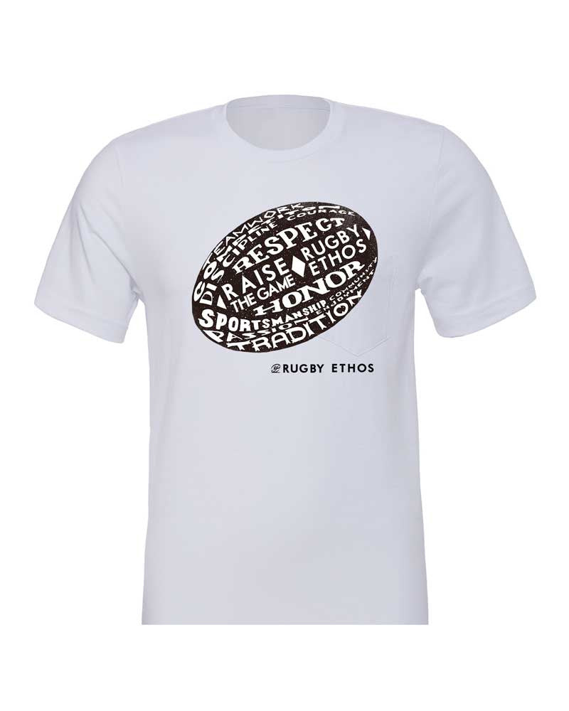 Show Your Ethos Rugby T-Shirt - color Silver - Rugby Ethos
