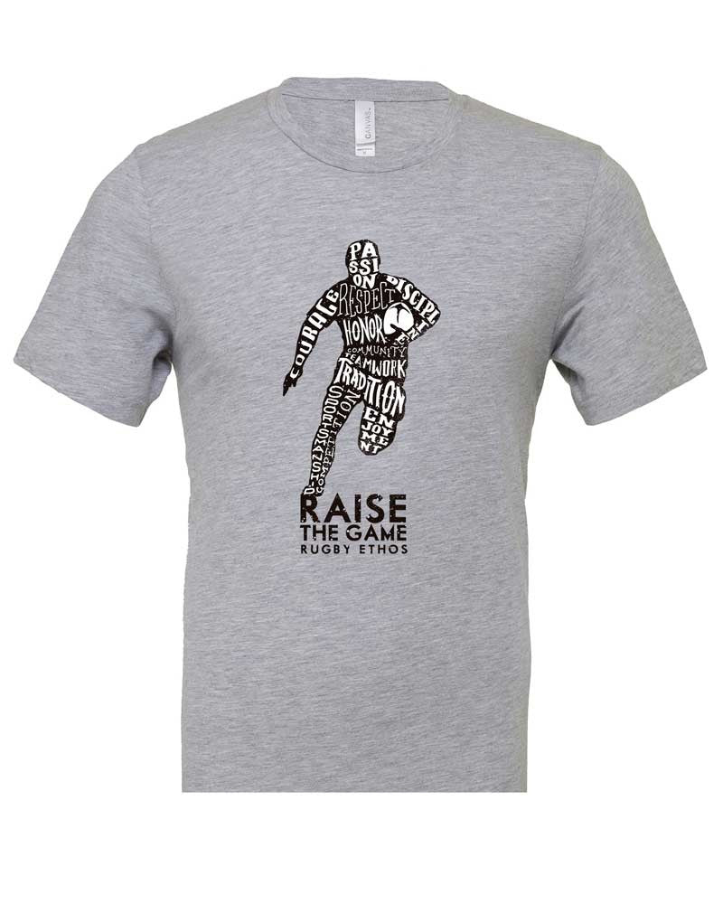 Runner! Rugby Shirt - color Athletic Heather - Rugby Ethos
