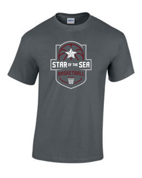 Marin City Star of the Sea Basketball Supporters Tee - Rugby Ethos